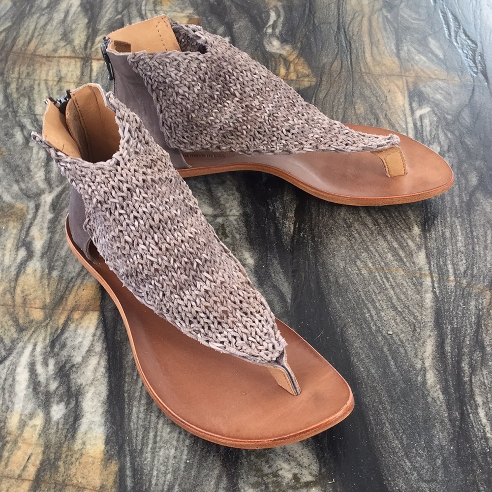 Cydwoq woven leather sandals from Sundance. New!